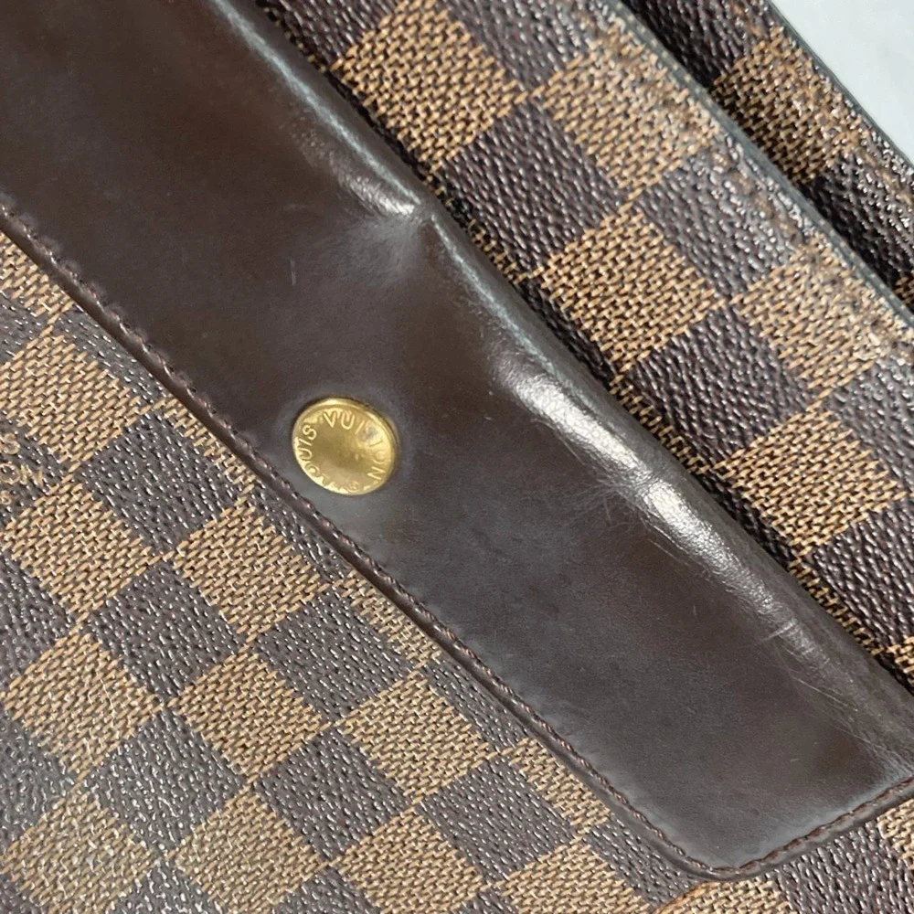 LOUIS VUITTON Brown Damier Canvas Shoulder Bag